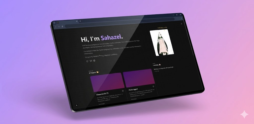 Building my blog site with TypeScript